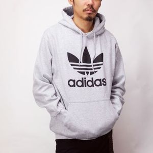 Adidas Trefoil Hoodie Heather